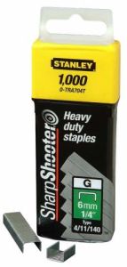 Stanley 1-TRA709T Graffette 14 mm tipo G - 1000 pezzi