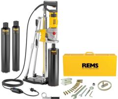 Rems 180028 R220 Picus S3 Set 62-82-132 Trapano diamantato Titan + supporto + 3 punte in omaggio