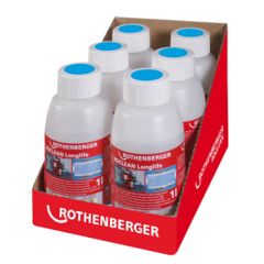 Rothenberger 1500000202 Agente protettivo Roclean per impianti di riscaldamento a radiatori e a pavimento 6 x 1 litro.