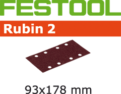 Festool 499067 Nastri abrasivi Rubin 2 STF 93x178/8 P180 RU/50