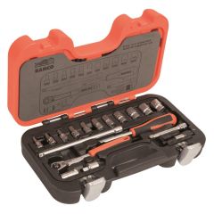 Bahco SL65 Set di chiavi a bussola 1/4" 65 pezzi