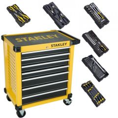 Stanley STHT6-80827 Carrello porta attrezzi per transmoduli 7 cassetti con 6 moduli!