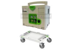 Toolnation 311212TNA Compressore SysComp 150-8-6 in T-Loc Systainer Edizione limitata! + Festool RB-SYS Carrello per systainer