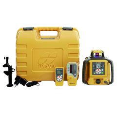 Topcon 555018 RL-SV2S SET Laser a doppia pendenza + ricevitore LS80L + treppiede da 1,6 metri + asta di misura