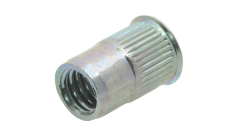 Pull-Link 02ST01C04012 Dado per rivetti ciechi Acciaio VK zigrinato M4 1,5-3,5 150 pezzi