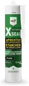 TEC7 528009000 X-Seal Sigillante e finitura tutto in uno Bianco RAL9003 cartuccia 310ml