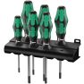 Wera 05028062001 367/6 Set di cacciaviti Kraftform Plus TORX + supporto, 6 pezzi - 1