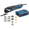 Bosch Professional GOP 40-30 Multitool professionale 400 watt in L-Boxx 0601231001 + accessori - 1