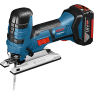 Bosch Professional GST18V-Li S Seghetto alternativo 18 Volt 4,0 AH Li-ion in L-Boxx 06015A5107 - 2