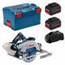 Bosch Professional GKS 18V-68 C Sega circolare professionale 18V 5,5Ah ProCore in L-Boxx 06016B5030 - 1