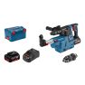 Bosch Professional GBH 18V-26 F Martello combinato + GDE18V-16 Raccoglitore di polvere incorporato 18 Volt 6,0 AH in L-Boxx 0611910004 - 3