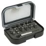 Stanley 1-13-901 Set di punte Expert Pro 1/4" - Portapunte (19 pezzi) - 1