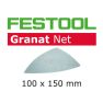 Festool 203320 Fogli abrasivi netti Granat Net STF DELTA P80 GR NET/50 - 1