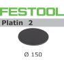 Festool 492369 Dischi abrasivi Platin 2 STF D150/0 S500 PL2/15 - 1