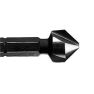 Bosch Professional 2608597501 Punta a svasare conica HSS 6,3 mm 1/4" - 1