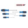 Gedore 1482327 2163 TX-05 Set di cacciaviti 3-C 5 pezzi TORX T10-T30 - 1