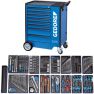 Gedore 1500 ES 02 2004 0620 Carrello portautensili 207 pezzi 2657708 - 2