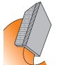 CMT 285.580.10M Lama con denti trapezoidali destri e sinistri Extreme 250 x 30 x 80T - 2