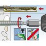 Fischer 50293 Asta di ancoraggio RG M 8 x 150 in acciaio inox A4 10 pezzi - 3