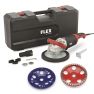 Flex-tools 513482 LD 24-6 180, Kit levigatrice per calcestruzzo Turbo-Jet 180 mm + levigatrice diamantata PKD-Jet 180 mm - 1