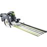 Festool 576172 HKC 55 EB-Basic-FSK420 Accu Pendulum Logging Saw 18V + FSK420 Cut-off Rail escl. batterie e caricabatterie - 2