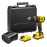 Stanley SFMCD721D2K FATMAX® V20 Trapano a percussione/avvitatore a batteria 18V 2,0Ah BRUSHLESS - 1