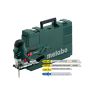 Metabo 601403510 Seghetto alternativo STE140 Plus 750 Watt 140 mm Quick + Valigetta + 20 lame per seghetto alternativo - 2