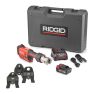 Ridgid 69838 RP351-B Kit Standard 12 - 108 mm set base Pinze a pressione 18V 2,5Ah Li-Ion + ganascia M 15-18-22 - 1