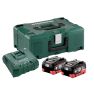 Metabo 685131000 Batteria 2 x 18V LiHD 8.0Ah + 1 x caricatore ASC ultra - 1