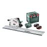 Metabo 691172810 KT 18 LTX 66 BL Sega da banco 18V 8,0Ah LiHD in metabox + guida FS160 - 2