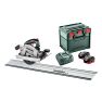 Metabo KS 18 LTX 66 Accu Sega circolare 18V 8,0Ah LiHD + Guida FS160 691194810 - 1