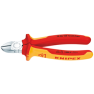 Knipex 70 06 140 7006140 Pinza per tagli trasversali cromo/comfort 140 mm VDE - 1