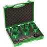 HiKOKI 754253 Set di seghe a tazza per interni in metallo duro 9 pezzi - 1