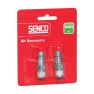 Senco 4000100 Tappo uni / filettatura maschio NPT 1/4" blister di 2 pezzi - 1