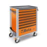 Beta 024002241 2400S-O8/E-L Carrello portautensili a 8 cassetti 398 pezzi Arancione - 3