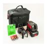 Levelfix 556228 CPL206G SET Linea trasversale/5 punti laser verde + treppiede - 1