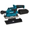 Makita DBO381ZU Levigatrice orbitale Accu con trasmettitore AWS 18V senza batterie e caricabatterie - 1