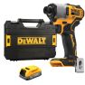 DeWalt DCF840E1T-XJ Avvitatore a impulsi 18V XR PowerStack Li-Ion - 1