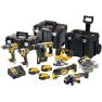 DeWalt DCK755P3T 7 pezzi Combopack XR 18 Volt 5,0 Ah Li-Ion incl. 3 batterie - 1