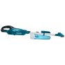 Makita DCL280FZC aspirapolvere a batteria blu 18V senza batterie e caricabatterie con raccoglitore di polvere a ciclone - 2