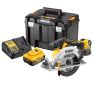 DeWalt Sega circolare DCS565P2-QW XR Accu 165mm 18V 5,0Ah Li-Ion in TSTAK - 1