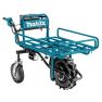 Makita DCU180ZX1 Carriola da 18V + Rastrelliera senza batterie e caricabatterie - 2