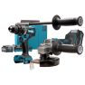 Makita DK0124G201 Combiset - Trapano a batteria DF001G + Smerigliatrice GA005 40V max 4,0Ah Li-Ion in Mbox - 3