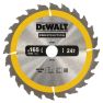 DeWalt DT1934-QZ Lama circolare 165 x 20 mm 24T ATB 10° - 2