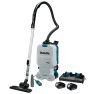 Makita DVC660PT2 Aspirapolvere a zaino 2x18V 5.0Ah Li-Ion con kit di aspirazione 4 pezzi per il mercato della pulizia - 1