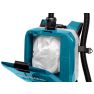 Makita DVC665ZU Aspirapolvere a traino 2x18V senza batterie e caricabatterie con connettore macchina e 3 adattatori, con trasmettitore AWS + 5 anni di garanzia del rivenditore! - 5