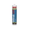 Soudal 105758 Silirub 2S Sigillante siliconico sanitario grigio trasparente 300ml - 1