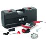 Flex-tools 408611 LD 18-7 125 R, Kit TH-Jet Levigatrice per calcestruzzo da 125 mm - 1