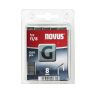 Novus 042-0385 G 11/8 punti metallici 8 mm 1200 pz. - 1