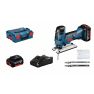 Bosch Professional GST18V-Li S Seghetto alternativo 18 Volt 4,0 AH Li-ion in L-Boxx 06015A5107 - 3